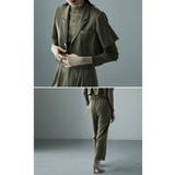 etoll エトル 3piecesジャケット&パンツセットアップドレス | Fashion Letter | 詳細画像13