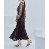 etoll エトル 3wayシフォンボレロ&レースキャミドレス | Fashion Letter | 詳細画像12