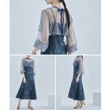 etoll エトル 3wayシフォンボレロ&レースキャミドレス | Fashion Letter | 詳細画像15