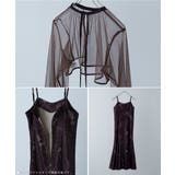 etoll エトル 3wayシフォンボレロ&レースキャミドレス | Fashion Letter | 詳細画像18