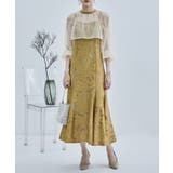 マスタード | etoll エトル 3wayシフォンボレロ&レースキャミドレス | Fashion Letter