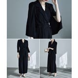 etoll エトル スリットスリーブオールインワンパンツドレス | Fashion Letter | 詳細画像7