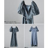 etoll エトル パフスリーブレースロングドレス | Fashion Letter | 詳細画像18
