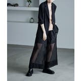 etoll エトル 3piecesジャケット&オーガンジーパンツセットアップドレス | Fashion Letter | 詳細画像13