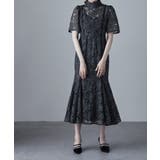 etoll エトル レースマーメイドラインドレス | Fashion Letter | 詳細画像4 