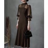 etoll エトル カットアウトマーメイドドレス | Fashion Letter | 詳細画像2