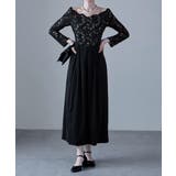 etoll エトル バレエネックスカラップレースドレス | Fashion Letter | 詳細画像5 
