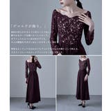etoll エトル バレエネックスカラップレースドレス | Fashion Letter | 詳細画像16 