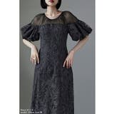 etoll エトル パフオフショルダーレースドレス | Fashion Letter | 詳細画像2