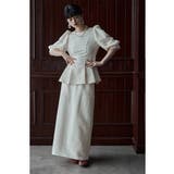 etoll エトル フラワージャガードセットアップドレス | Fashion Letter | 詳細画像17