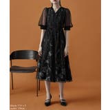 etoll エトル 刺繍レースVネックワンピース | Fashion Letter | 詳細画像6