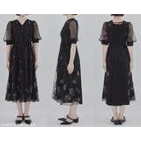 etoll エトル 刺繍レースVネックワンピース | Fashion Letter | 詳細画像20