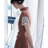 etoll エトル ドロップウエストスリーブレースドレス | Fashion Letter | 詳細画像11 