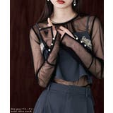 etoll エトル 3piece刺繍リボンビスチェ&タックワイドパンツセットアップ | Fashion Letter | 詳細画像15