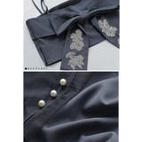 etoll エトル 3piece刺繍リボンビスチェ&タックワイドパンツセットアップ | Fashion Letter | 詳細画像19