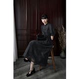 etoll エトル スパングルレースキャスリーンフレアドレス | Fashion Letter | 詳細画像5 