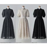 etoll エトル スパングルレースキャスリーンフレアドレス | Fashion Letter | 詳細画像17 