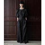 etoll エトル ジャガードクロップブラウス＆タックワイドパンツセットアップ | Fashion Letter | 詳細画像13 