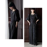 etoll エトル ジャガードクロップブラウス＆タックワイドパンツセットアップ | Fashion Letter | 詳細画像14 