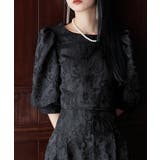 etoll エトル ジャガードクロップブラウス＆タックワイドパンツセットアップ | Fashion Letter | 詳細画像15 