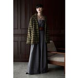 etoll エトル チェック柄ベアトップパンツドレス | Fashion Letter | 詳細画像7 