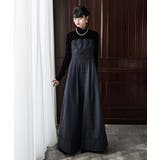 etoll エトル チェック柄ベアトップパンツドレス | Fashion Letter | 詳細画像14 