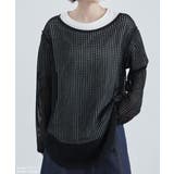 etoll エトル 2wayスリーブメッシュプルオーバー | Fashion Letter | 詳細画像2