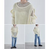etoll エトル 2wayスリーブメッシュプルオーバー | Fashion Letter | 詳細画像9