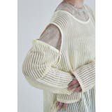 etoll エトル 2wayスリーブメッシュプルオーバー | Fashion Letter | 詳細画像10