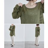 etoll エトル 2wayスリーブメッシュプルオーバー | Fashion Letter | 詳細画像15