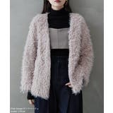 etoll エトル フェイクファーオーバーカーディガン | Fashion Letter | 詳細画像10