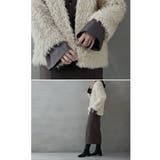 etoll エトル フェイクファーオーバーカーディガン | Fashion Letter | 詳細画像16
