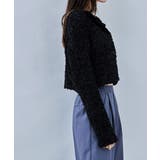 etoll エトル 2wayテープヤーンショートカーディガン | Fashion Letter | 詳細画像3