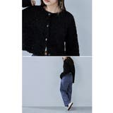 etoll エトル 2wayテープヤーンショートカーディガン | Fashion Letter | 詳細画像4