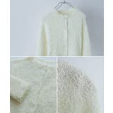 etoll エトル 2wayテープヤーンショートカーディガン | Fashion Letter | 詳細画像19