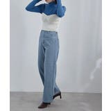 etoll エトル セミワイドデニムパンツ | Fashion Letter | 詳細画像7