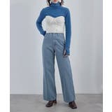 etoll エトル セミワイドデニムパンツ | Fashion Letter | 詳細画像16