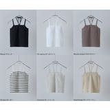 etoll エトル カップインホルターネックキャミソール | Fashion Letter | 詳細画像18 