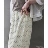 etoll エトル レトロドットクレープタイトスカート | Fashion Letter | 詳細画像6