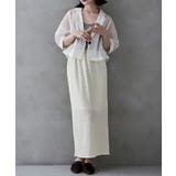 etoll エトル レトロドットクレープタイトスカート | Fashion Letter | 詳細画像7