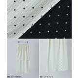 etoll エトル レトロドットクレープタイトスカート | Fashion Letter | 詳細画像17