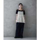 etoll エトル フェザーチュールキャミビスチェ | Fashion Letter | 詳細画像11 