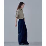 etoll エトル ハーフスリーブオーバーチェックシャツ | Fashion Letter | 詳細画像13