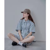 etoll エトル ハーフスリーブオーバーチェックシャツ | Fashion Letter | 詳細画像15