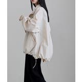 etoll エトル ナイロンスタンドカラーブルゾン | Fashion Letter | 詳細画像16 