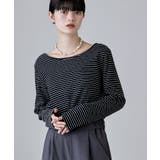 ブラック | etoll エトル クルー＆スクエア | Fashion Letter