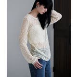 etoll エトル レースサイドタックドレープトップス | Fashion Letter | 詳細画像8 