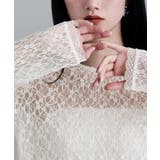 etoll エトル レースサイドタックドレープトップス | Fashion Letter | 詳細画像12 