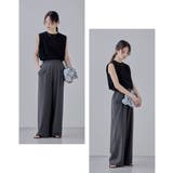 etoll エトル ショルダータックノースリーブTシャツ | Fashion Letter | 詳細画像4 