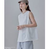 etoll エトル ショルダータックノースリーブTシャツ | Fashion Letter | 詳細画像8 